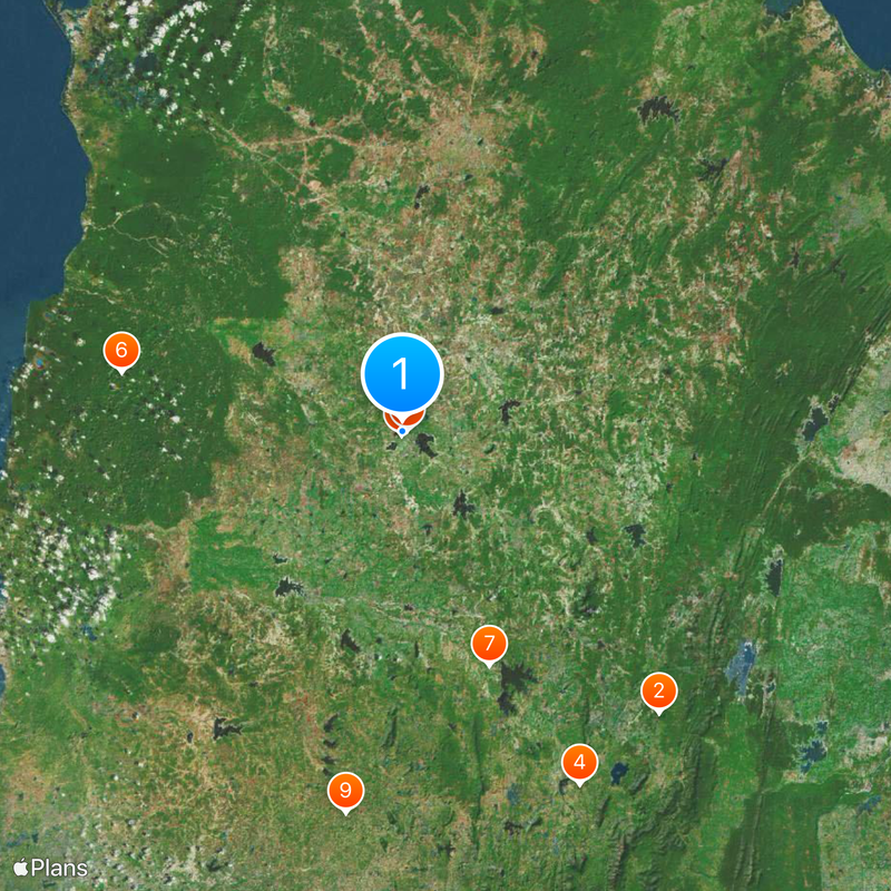 Ruwanweli Maha Saya Map