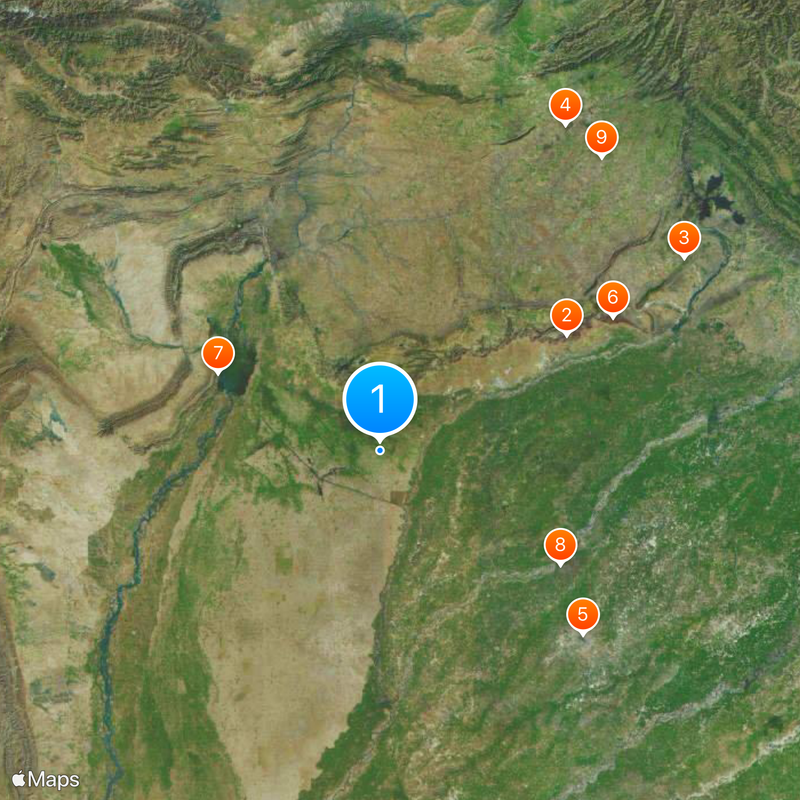 Khushab District Map