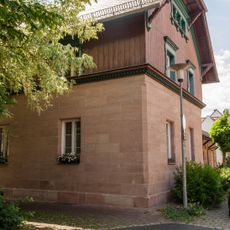 Station building at Wendelstein station