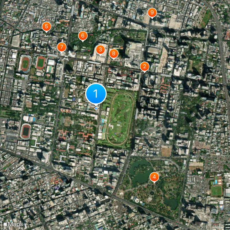 Rajamangala University of Technology Tawan-ok: Uthenthawai Campus Mapa