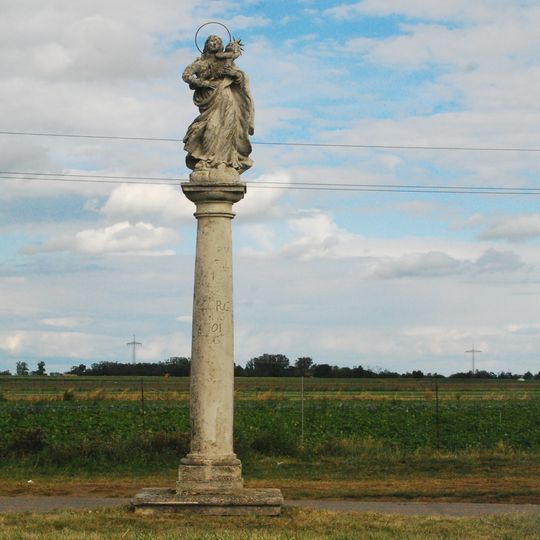 Josephssäule, Tieber Säule, Sankt Andrä am Zicksee