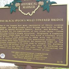 The Black (Pugh's Mill) Covered Bridge