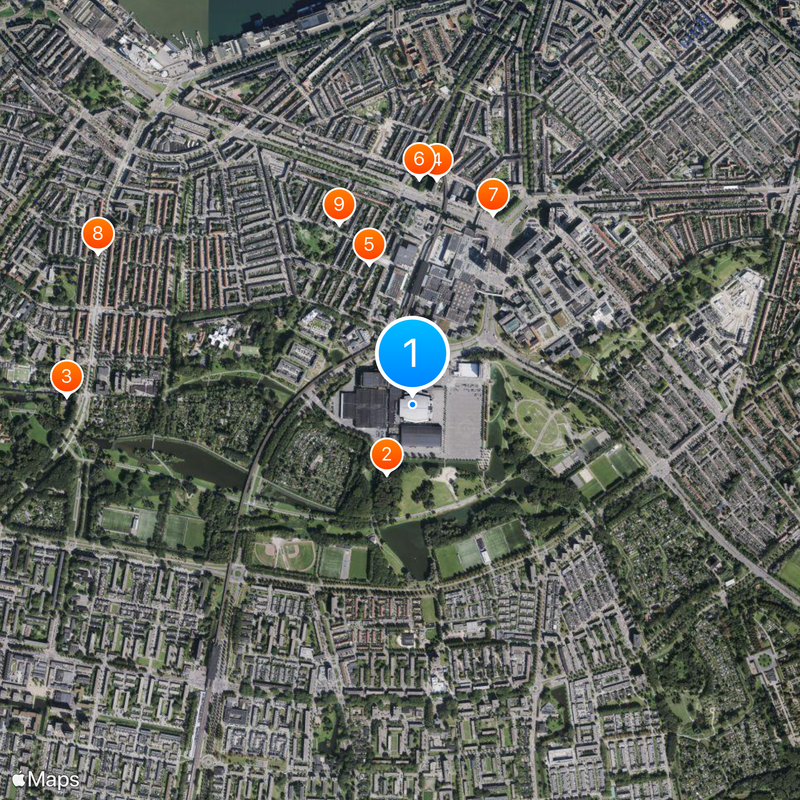 Rotterdam Ahoy Map