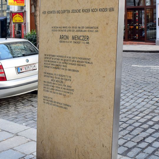 Aron-Menczer-Gedenkstein