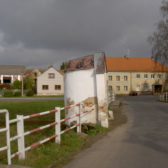 Most přes levé rameno Radbuzy v Srbech u Horšovského Týna