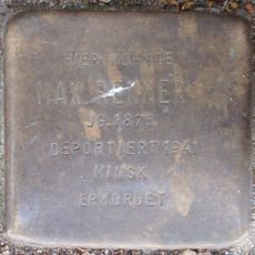Stolperstein en memoria de Max Renner