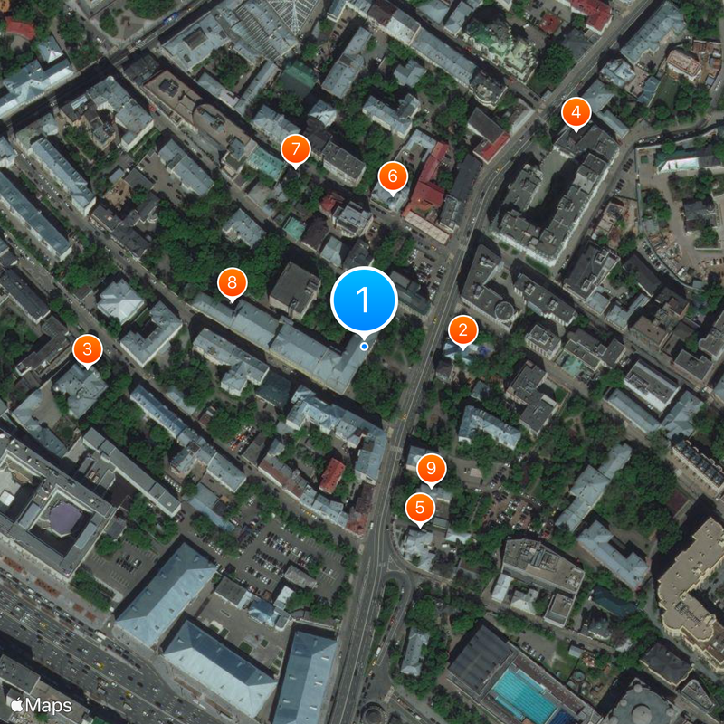 Moscow State Linguistic University Map