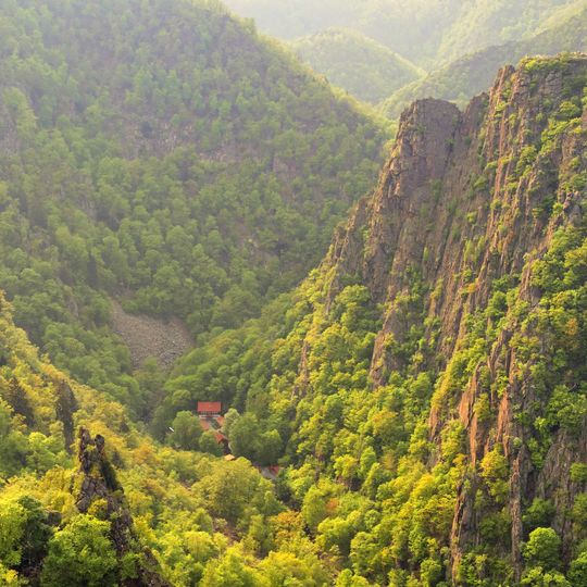 Bodetal und Laubwälder des Harzrandes bei Thale