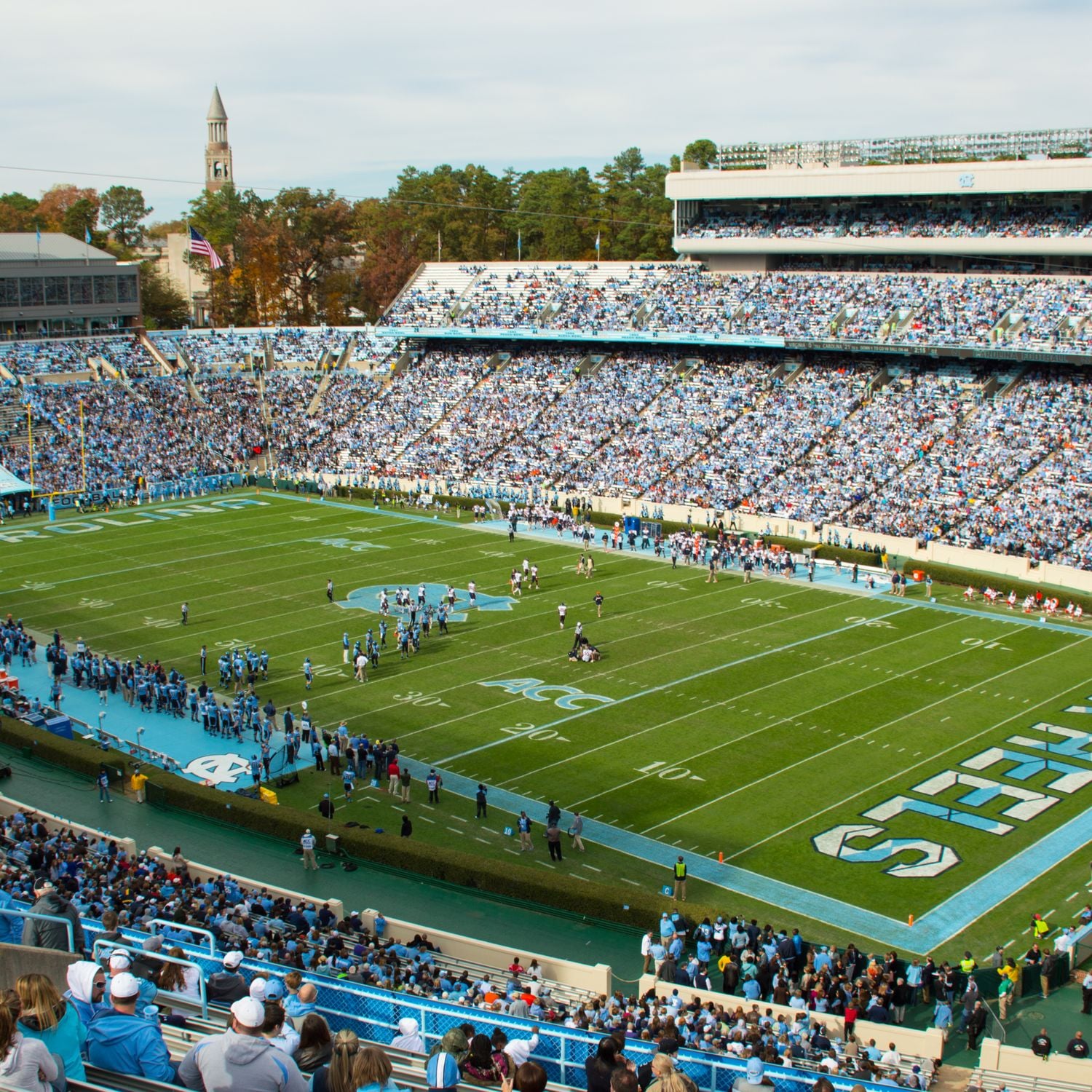 Kenan Memorial Stadium - Stade de football américain à Chapel Hill ...