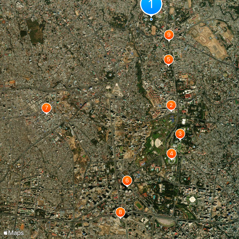 Addis Ababa University Map