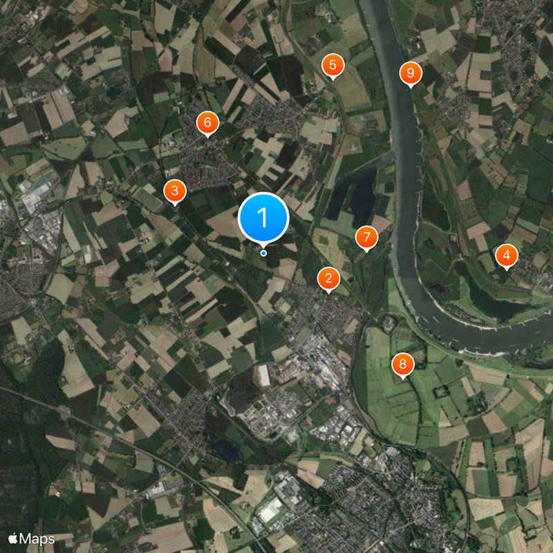 Lower Rhine Harita