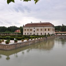 Vodní příkop zámku Kratochvíle