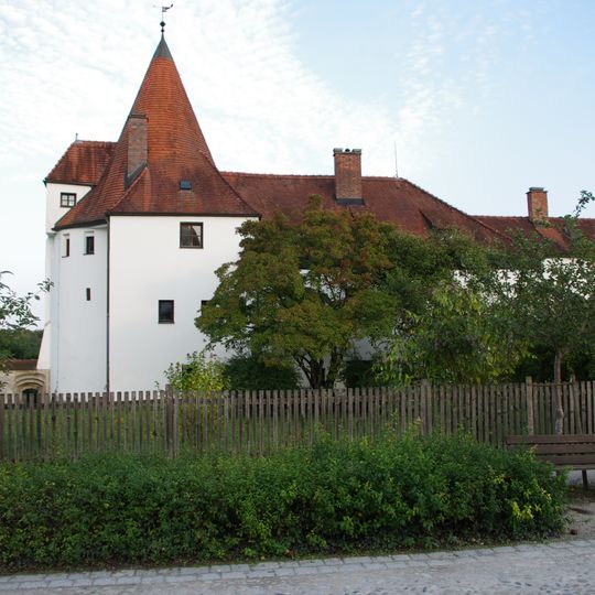 Ehemaliges Hofzimmermeisterhaus mit dem sogenannten „Zimmermeisterturm“