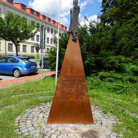 Pomník obětem komunismu ve Vsetíně