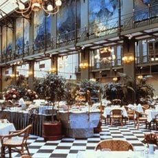 Winter garden of Hotel Krasnapolsky