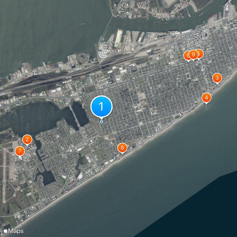 Free State of Galveston Map