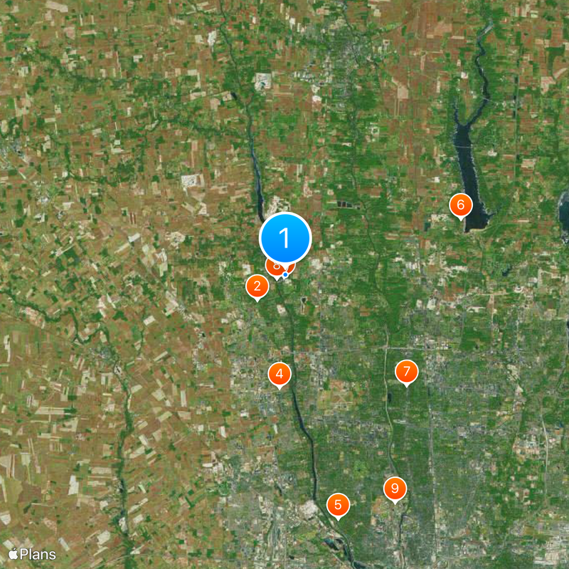 Columbus Zoo and Aquarium Map