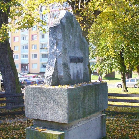 Pomník osvobození u Městského úřadu ve Štětí