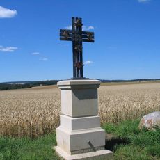 Pamětní kříž L.P. 2016 u Svárova