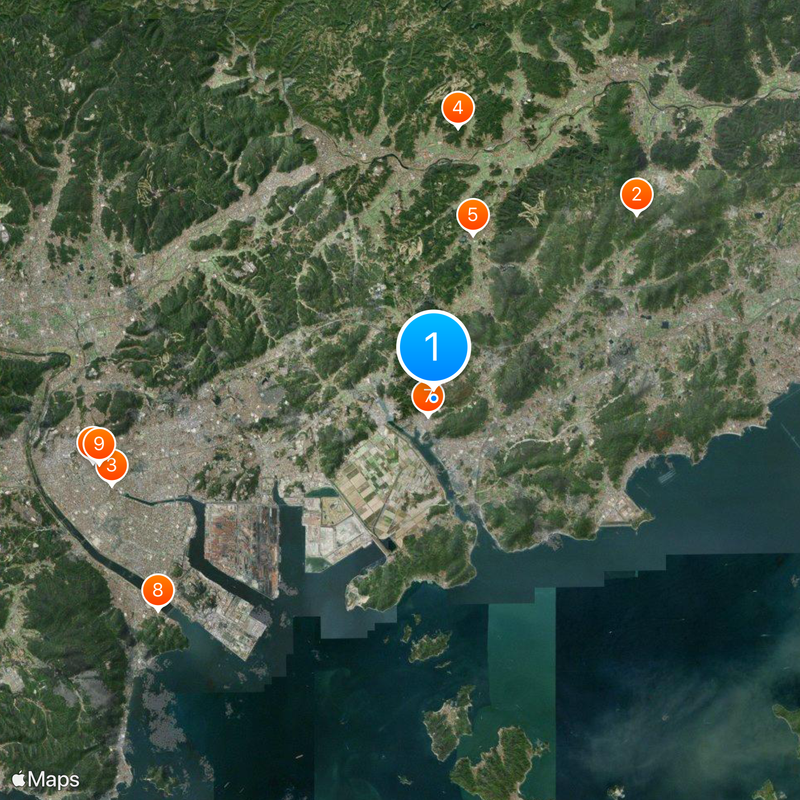 岡山縣立笠岡高等學校 Map