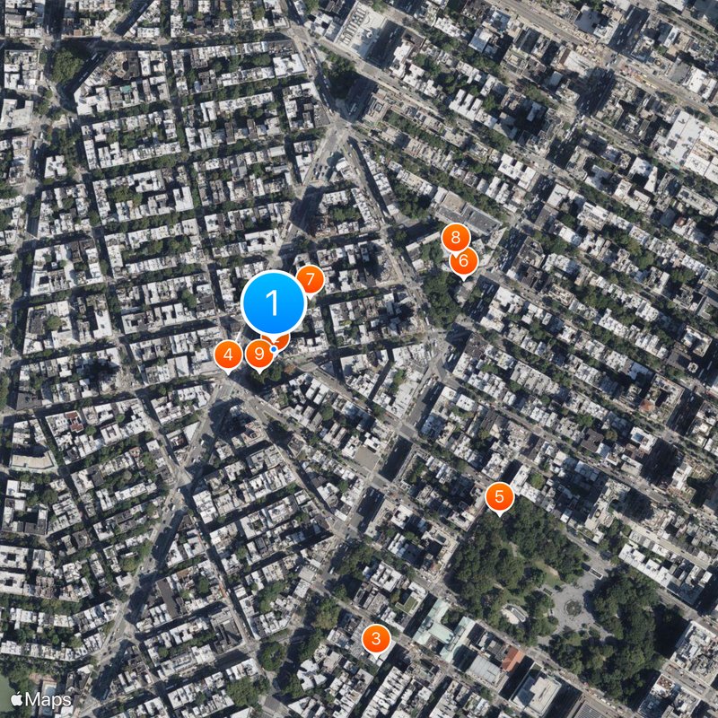 Stonewall National Monument Kaart