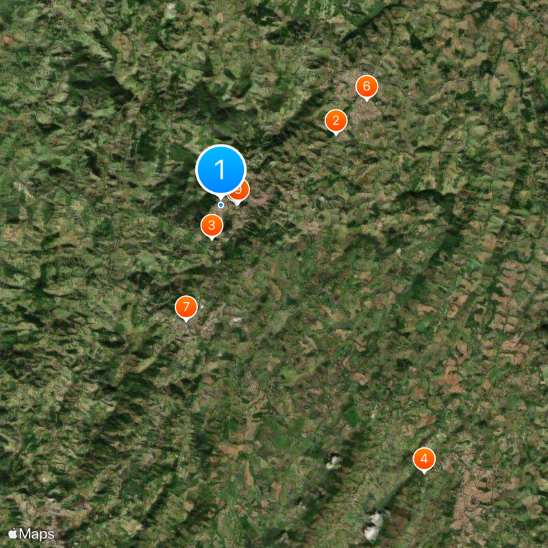 Águas de Lindóia Map