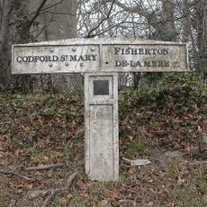 Boundary Post On West Side Of Entrance To Track To Starveall