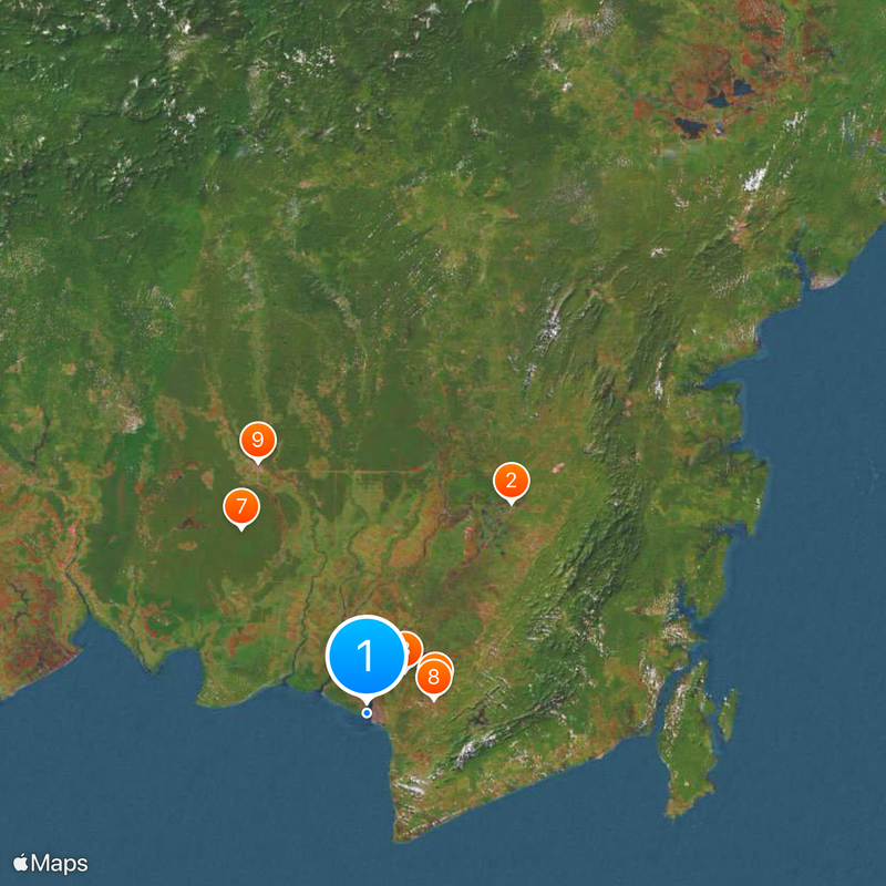 Barito River Map