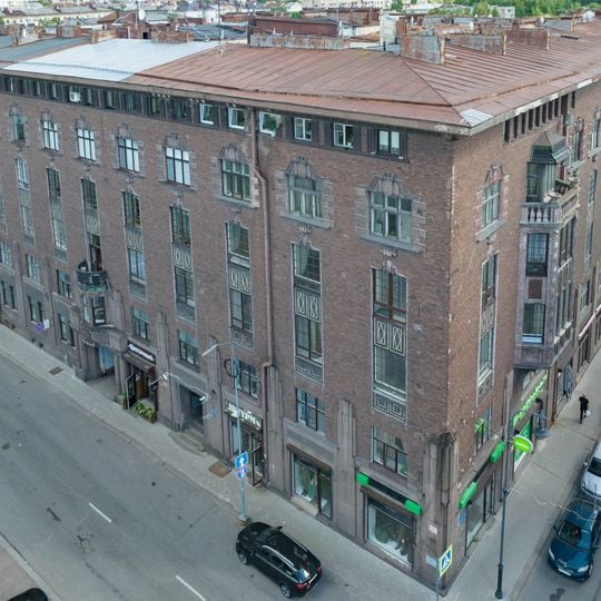 Eden House on Krepostnaya Street, 32 in Vyborg