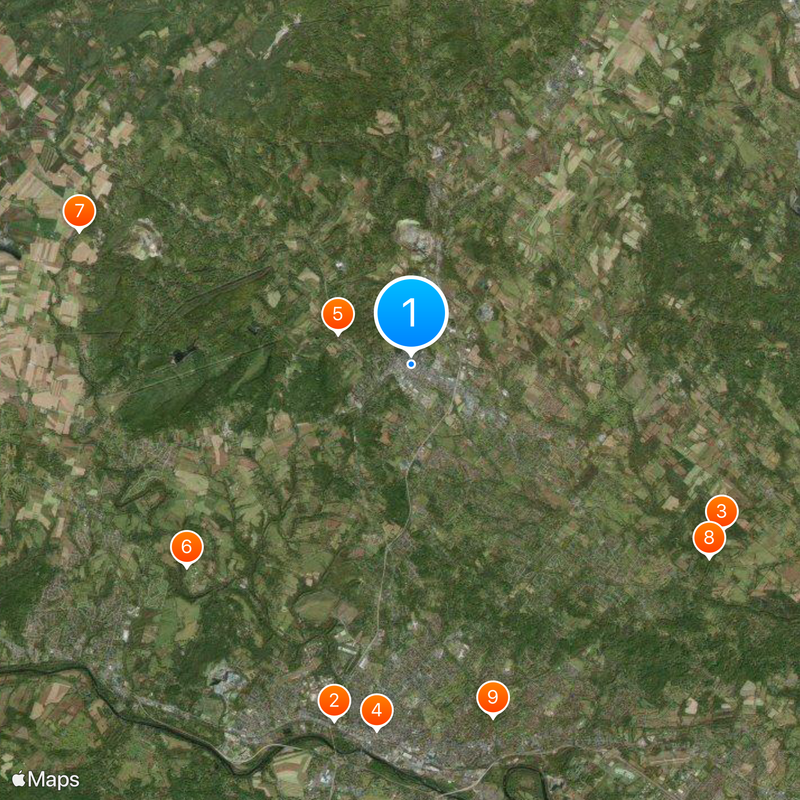 Boyertown Map