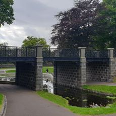 Footbridge Over Upper Lake, Duthie Park, Aberdeen