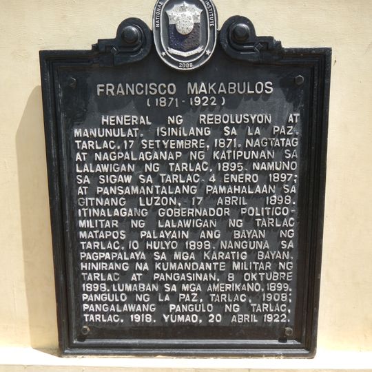Francisco Makabulos historical marker