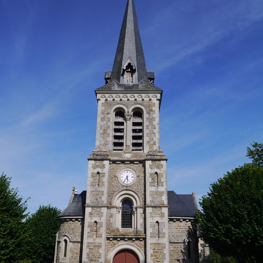 Église Saint-Baudelle de Saint-Baudelle