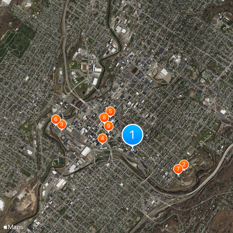 University of Scranton Map