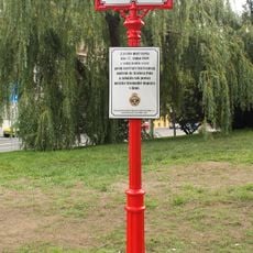 Horse tram memorial in Brno