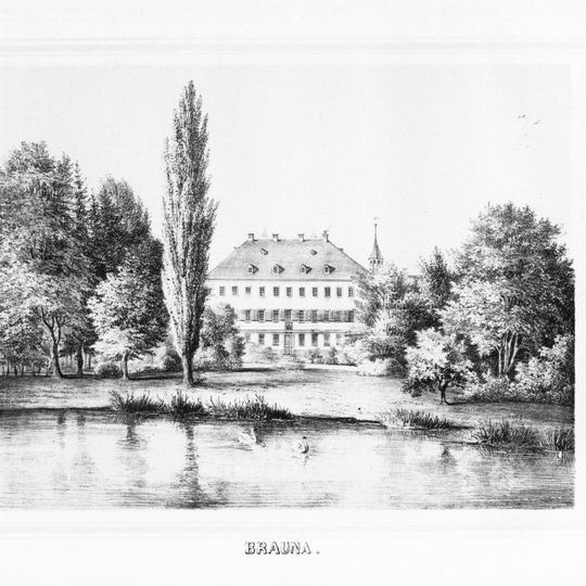 Schloss und Rittergut Brauna Königsbrücker Straße 11, 13, 15, 17