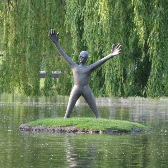 In de stad / De jonge mens op het eiland