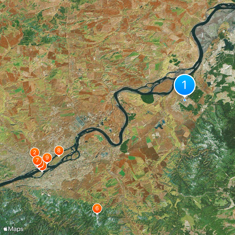 Sosnovoborsk Map