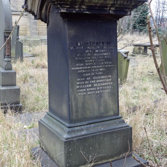 Alexander Memorial Approximately 14 Metres South Of Church Of St Mark
