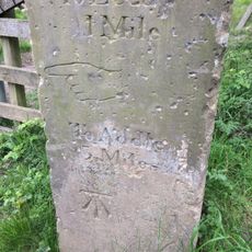 Milestone At Junction With Weardley Lane