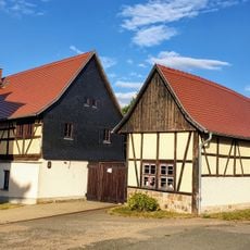 Ehemaliges Wohnstallhaus (Umgebindehaus) eines Vierseithofes Hohe Straße 2