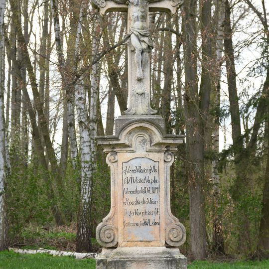 Wayside cross in Křičov
