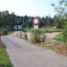 Most přes výpust rybníku Vožehák