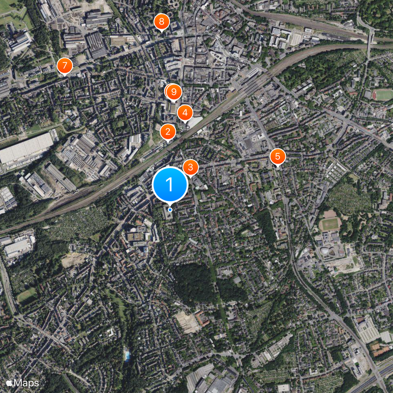 Bundesknappschaft Map