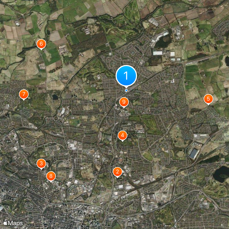 Bishopbriggs Map