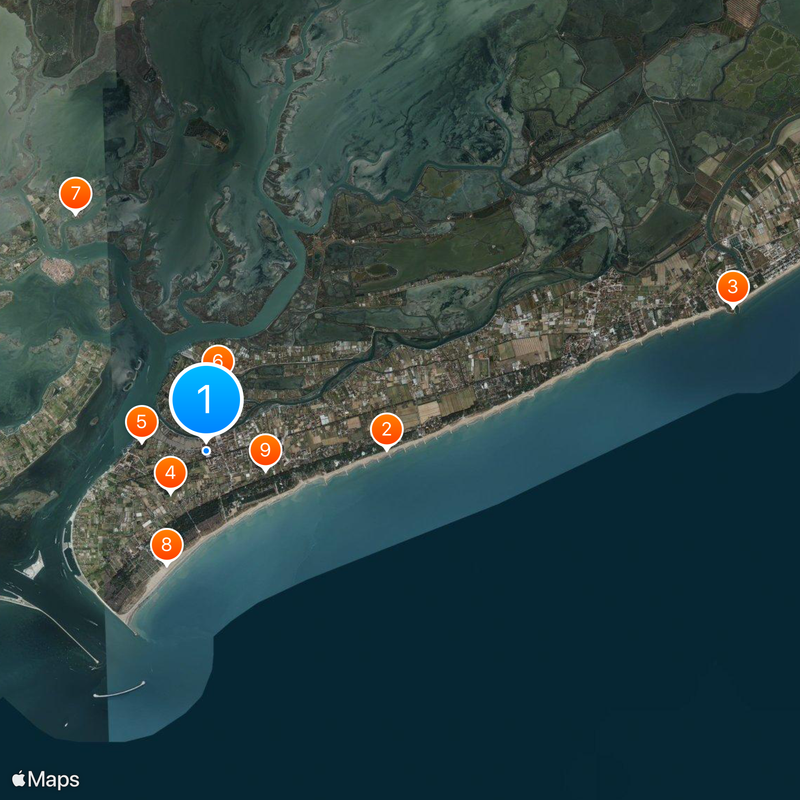 Cavallino-Treporti Map