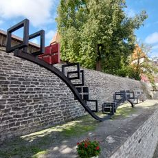 Opera d'arte, installazione