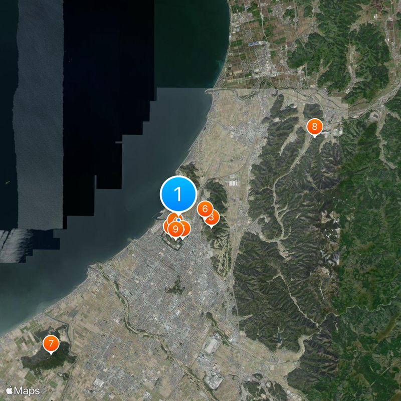 平和堂HATOスタジアム Mapa