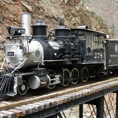 Denver & Rio Grande Western Railroad Locomotive No. 278 and Tender
