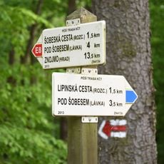 Rozcestník U Milíře - rozc.